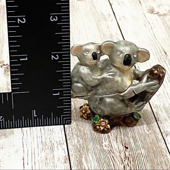 Artform Koala and Joey Enamel Trinket - Picture 3 of 13